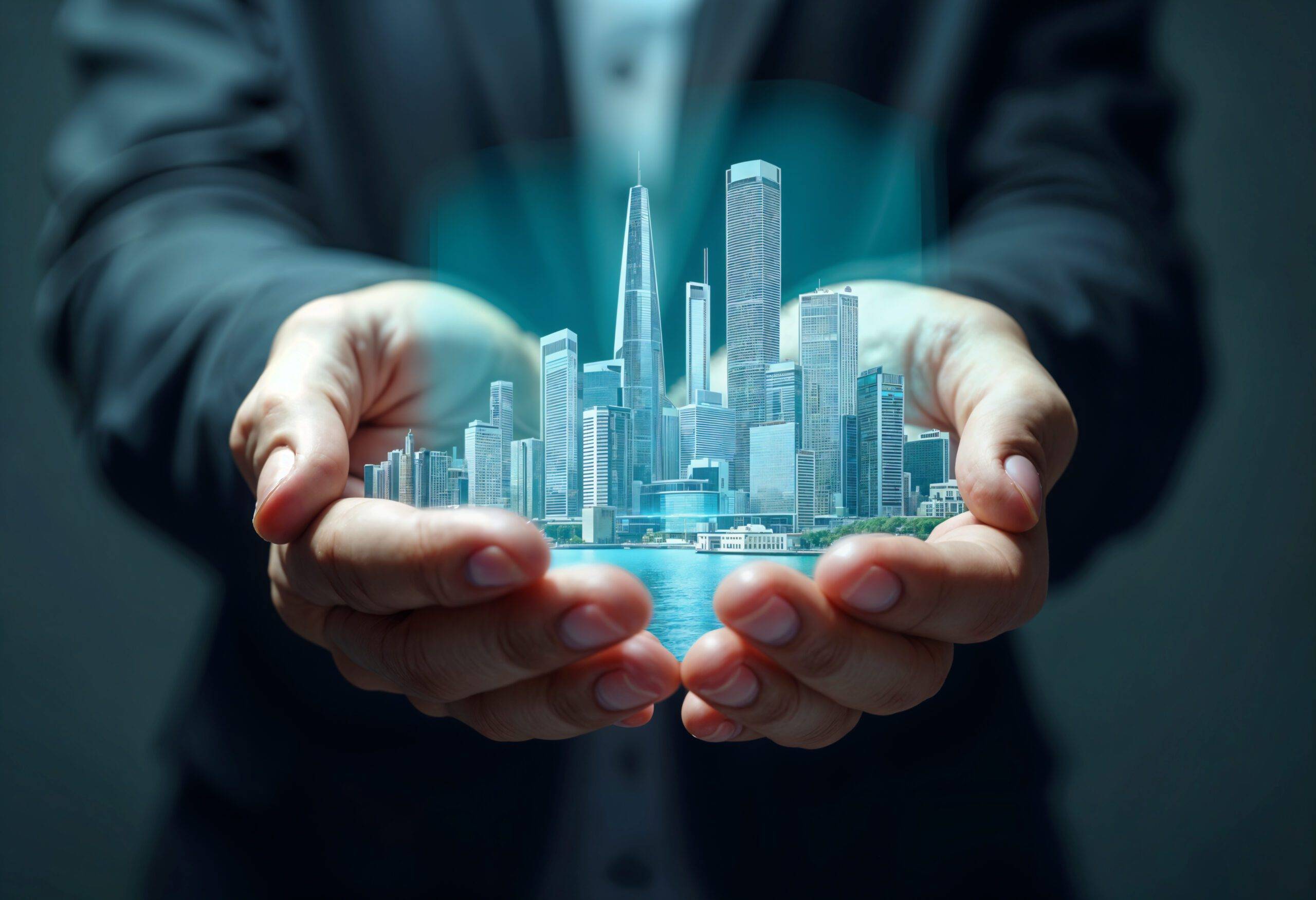 future visions business technology concept